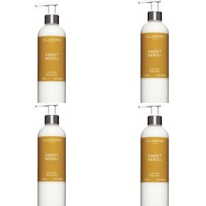 Clarins Sweet Neroli Body Lotion x 4